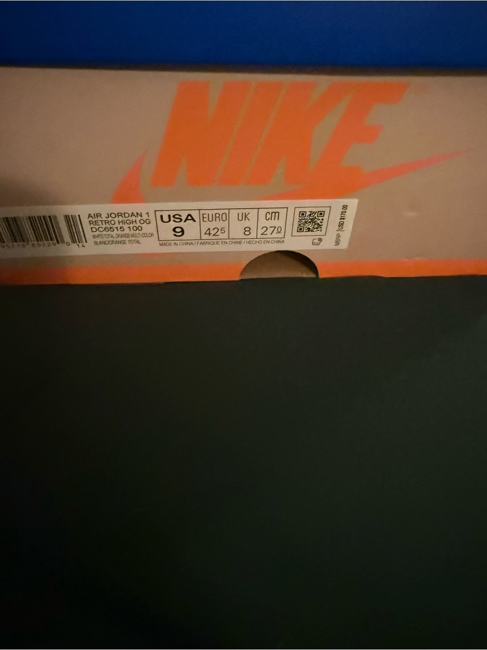 Nike Air Jordan 1 Retro High- Prototype *** NWT - Picture 9 of 10